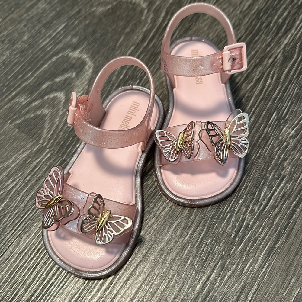Mini Melissa girls sandals